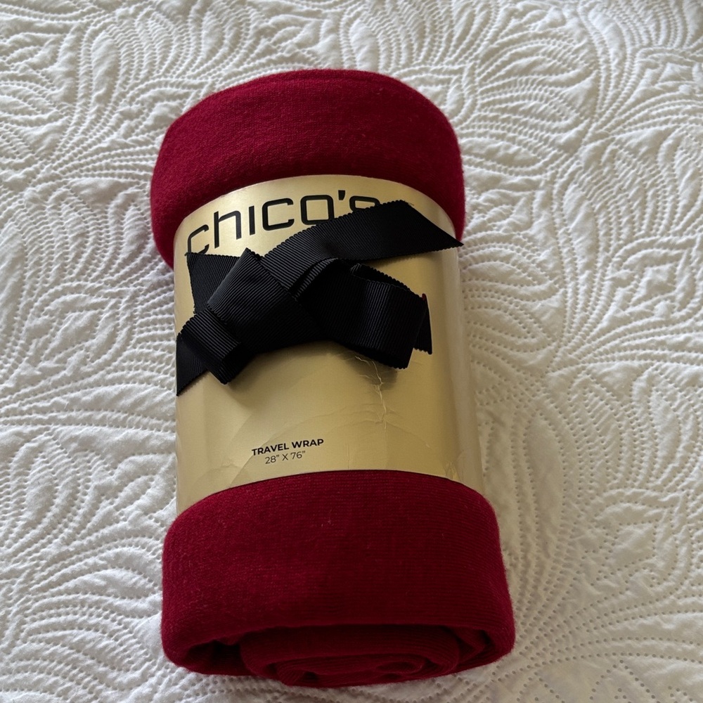 Chico's Travel Wrap in Rich Berry NWT
